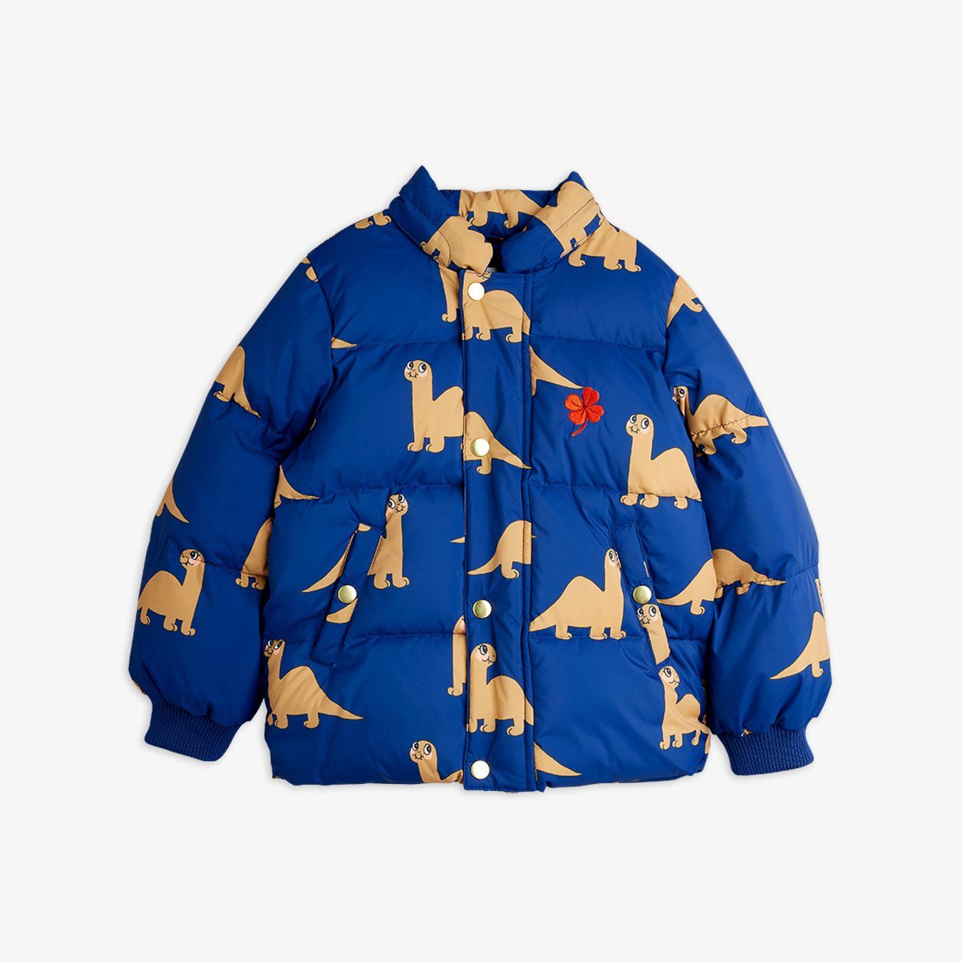 Dinos hooded puffer jacket