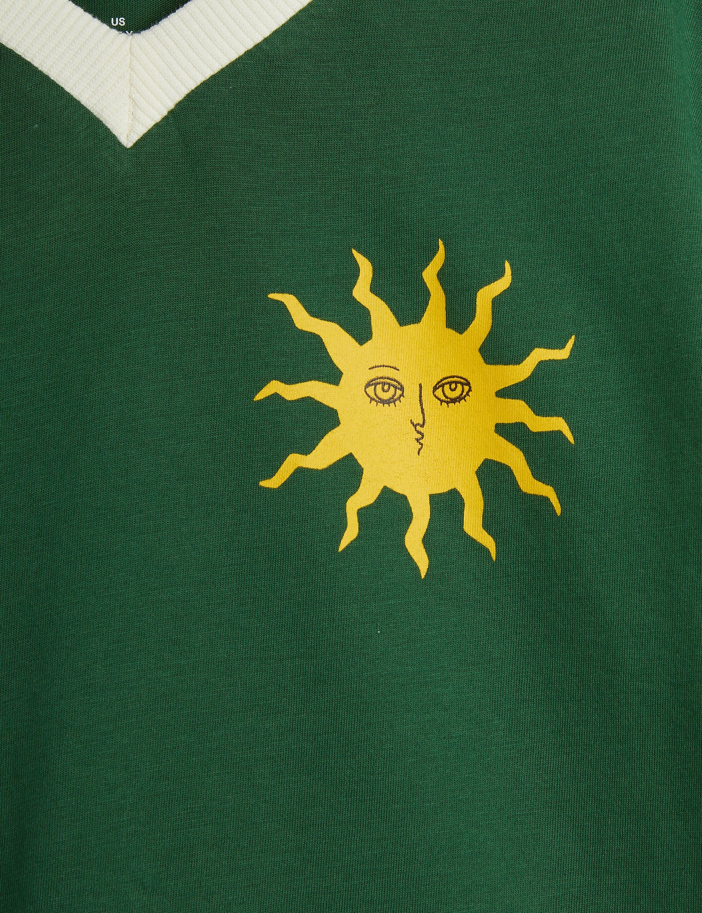Sun v-neck T-shirt