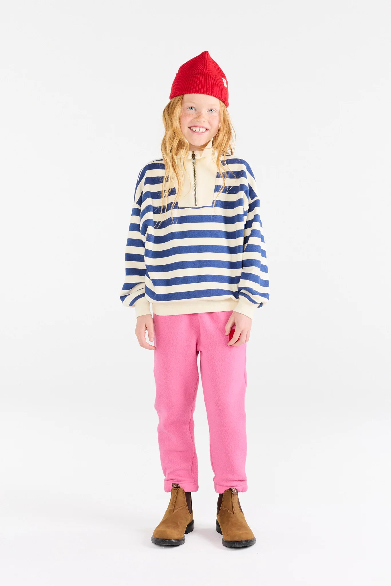 Stripes Navy Blowfly Sweatshirt