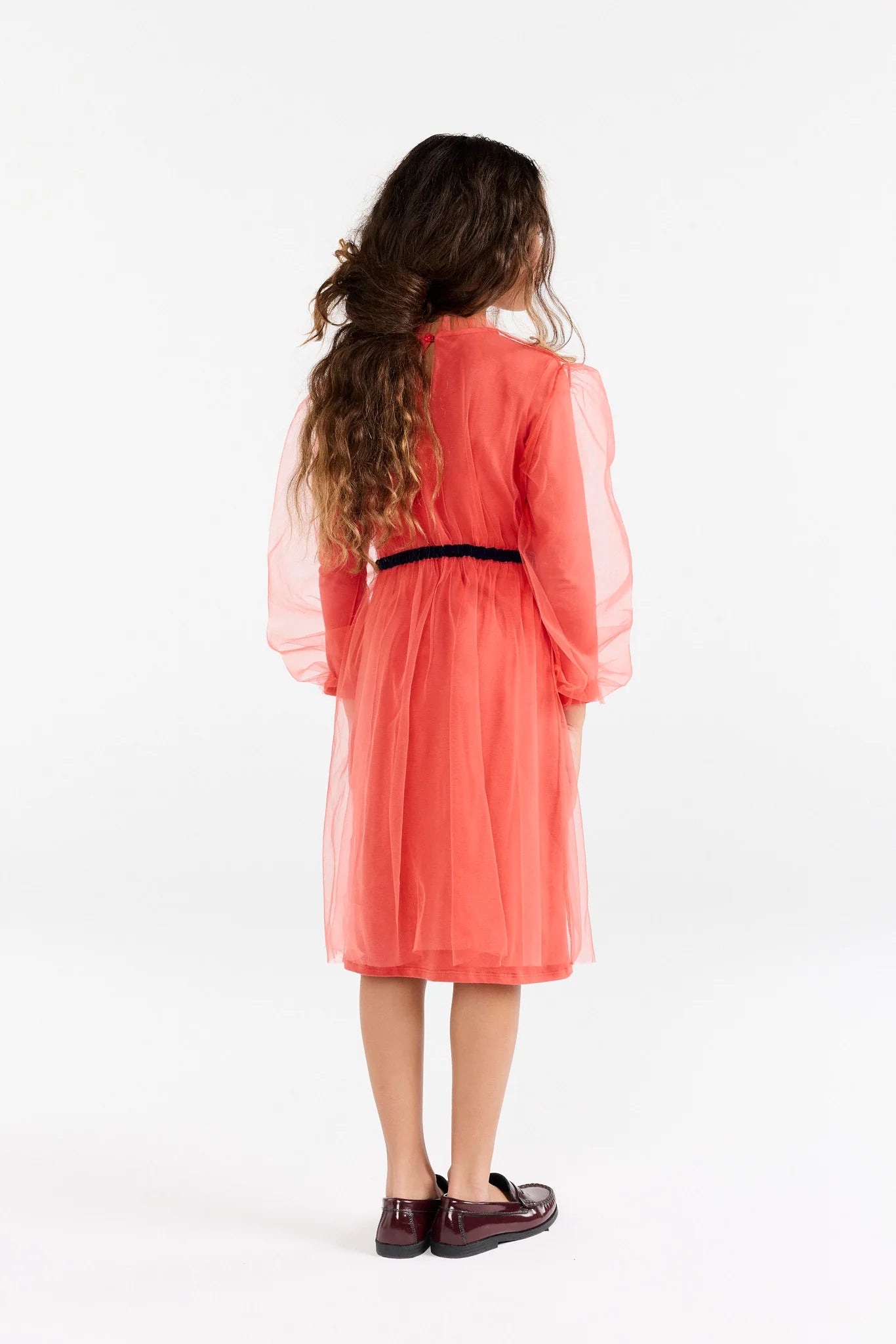 Red Tulle Tortoise Dress