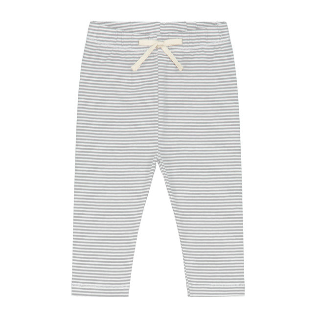 Baby leggings - Grey/White