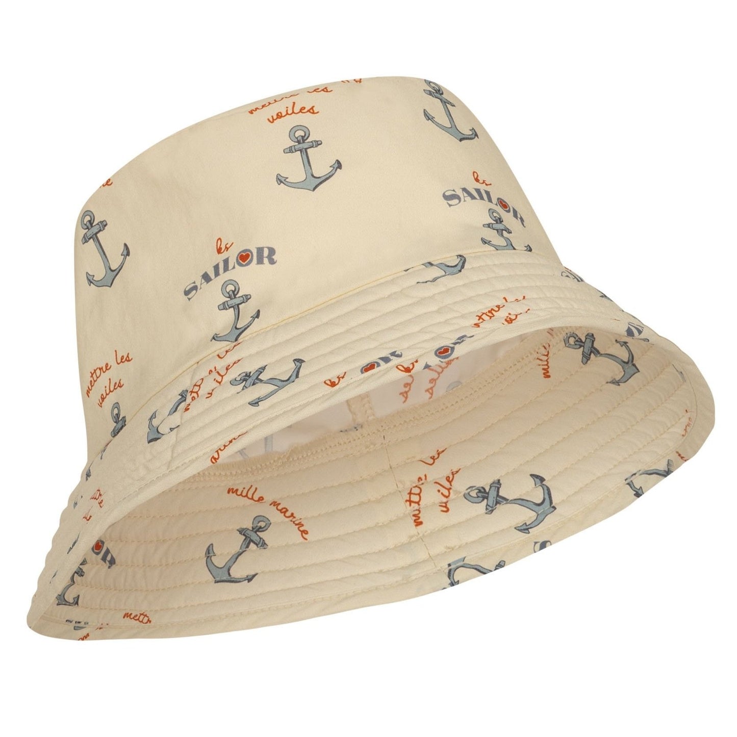 Asnou bucket hat - ancre
