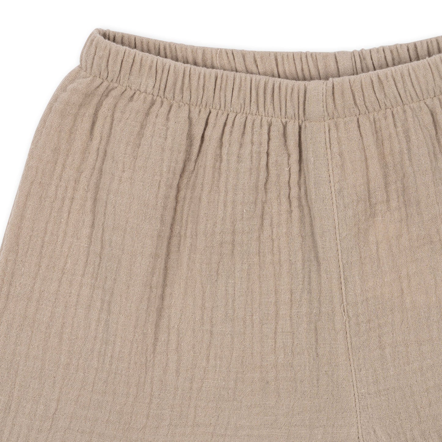 Olive shorts - pure cashmere