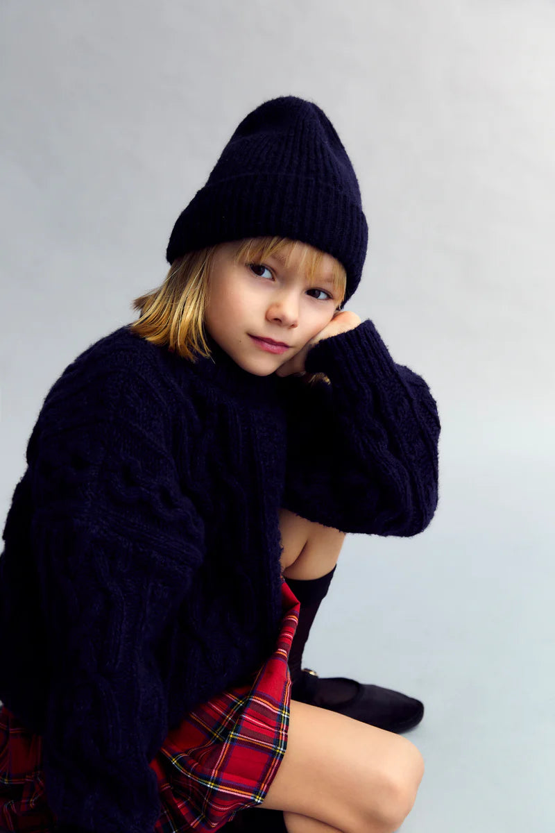 Maria Beanie Infinite Navy