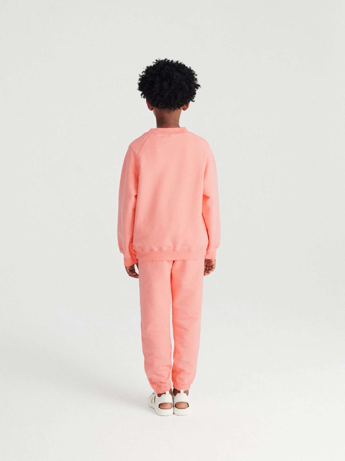 Sweatshirt in Pink Peach