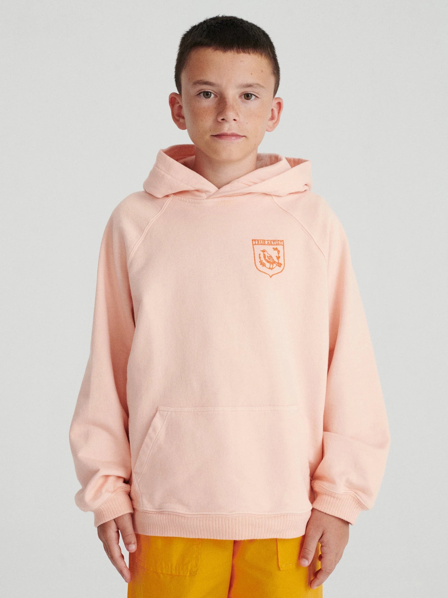 Sweatshirt in Soft Salmon