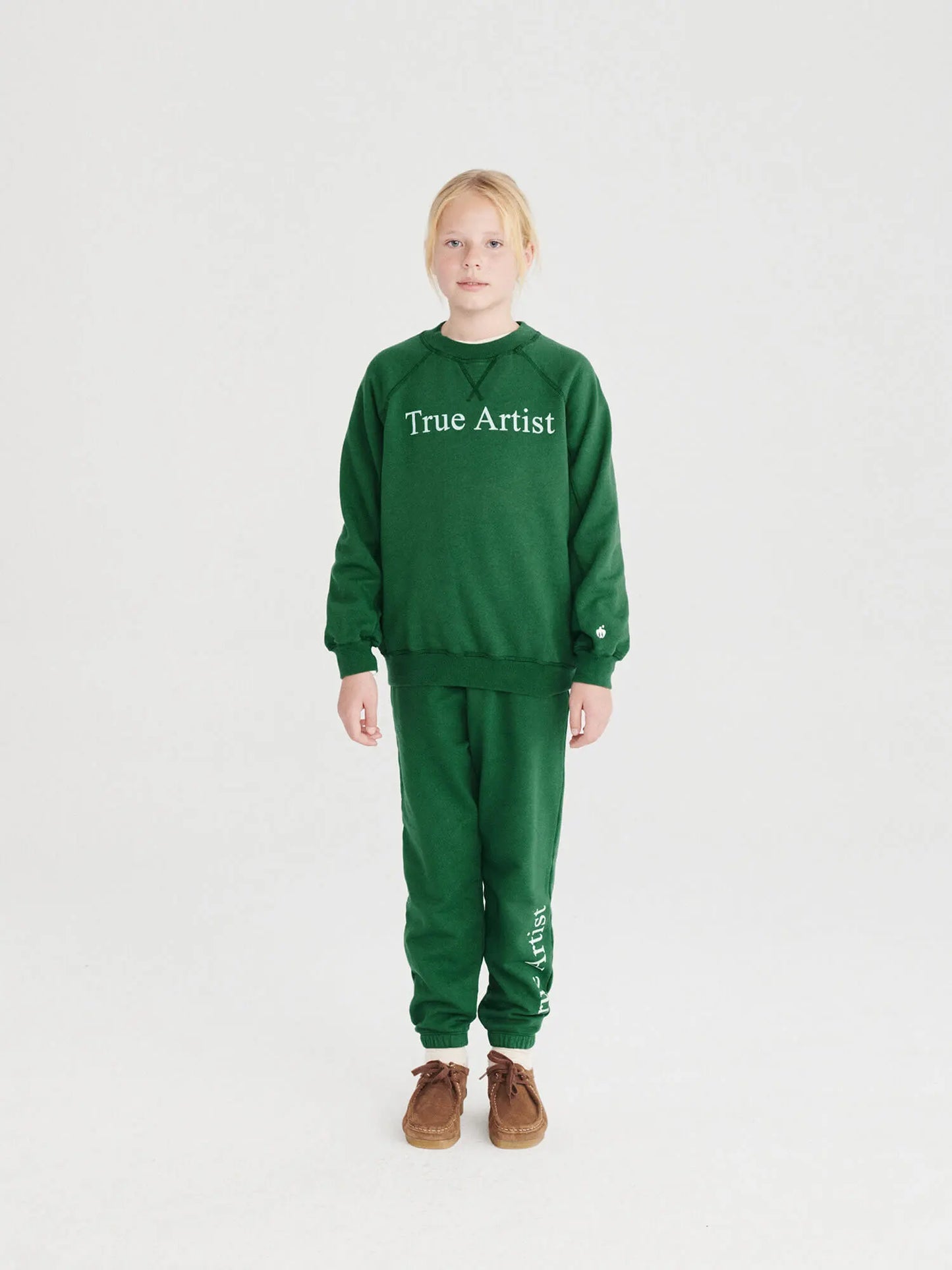 Sweatshirt in Verdant Green