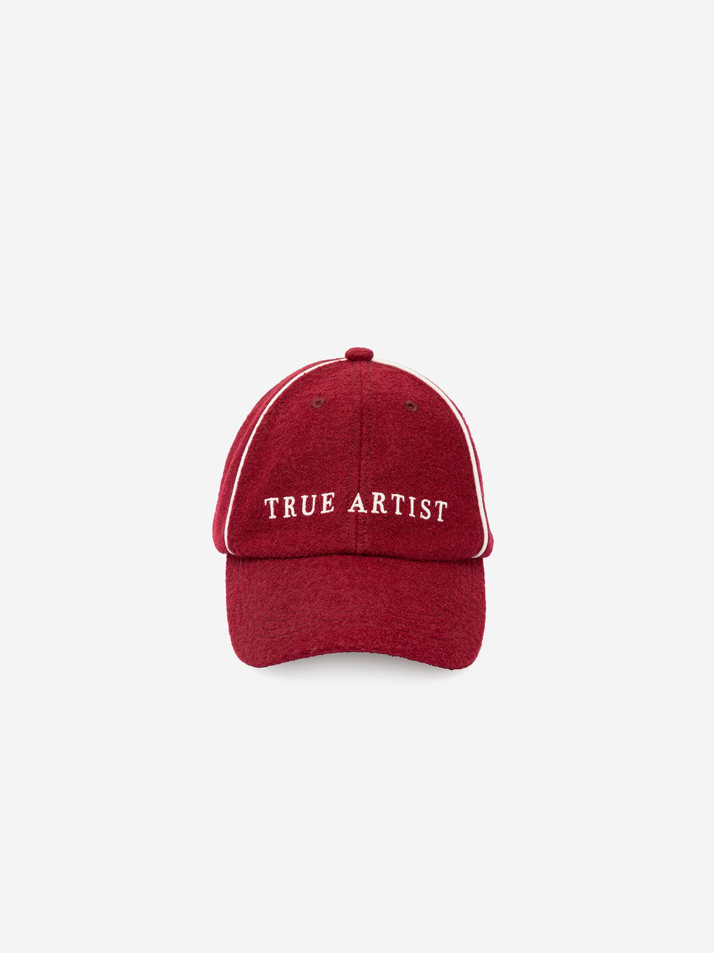 Cap in Burgundy Red
