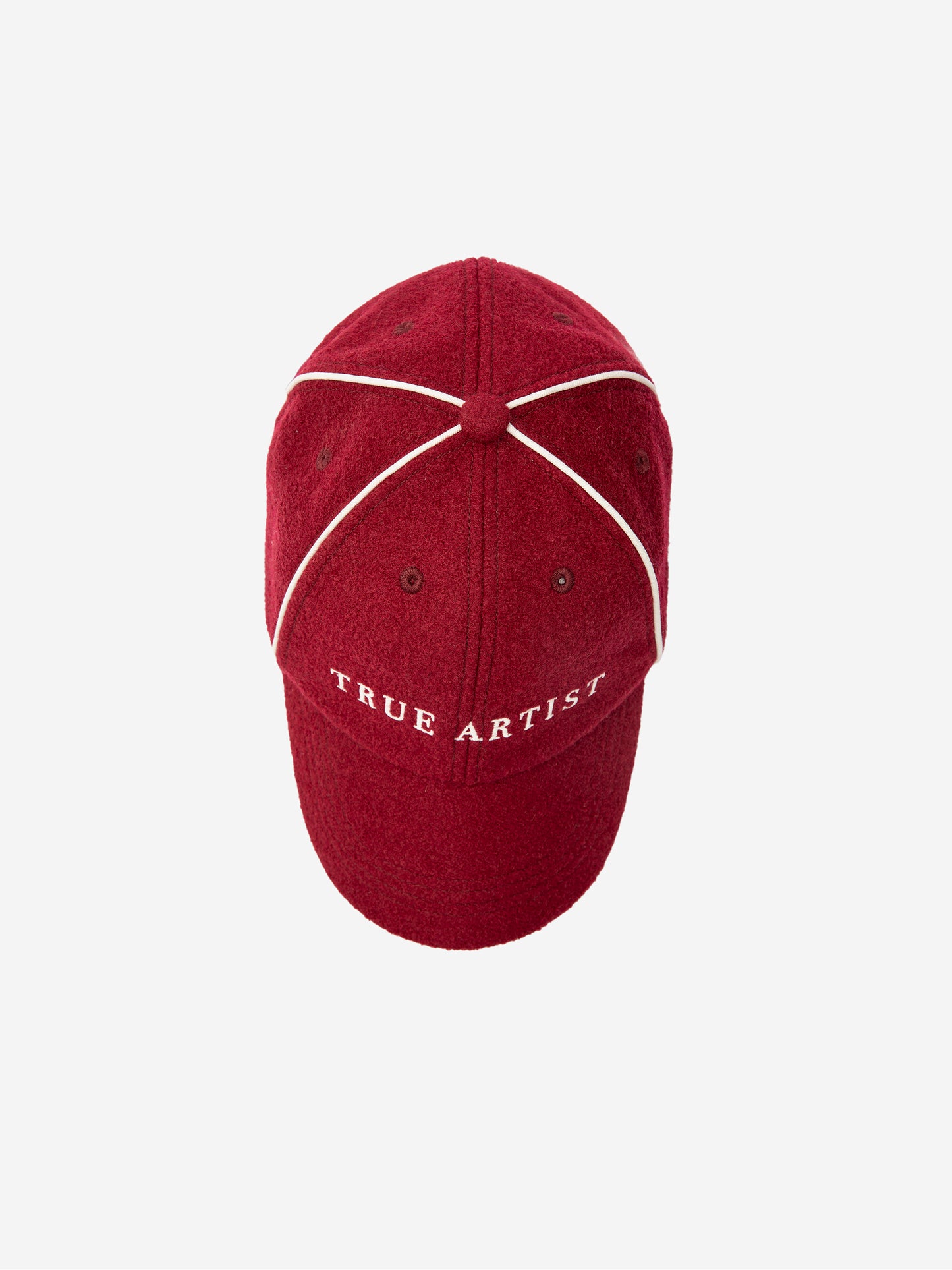 Cap in Burgundy Red