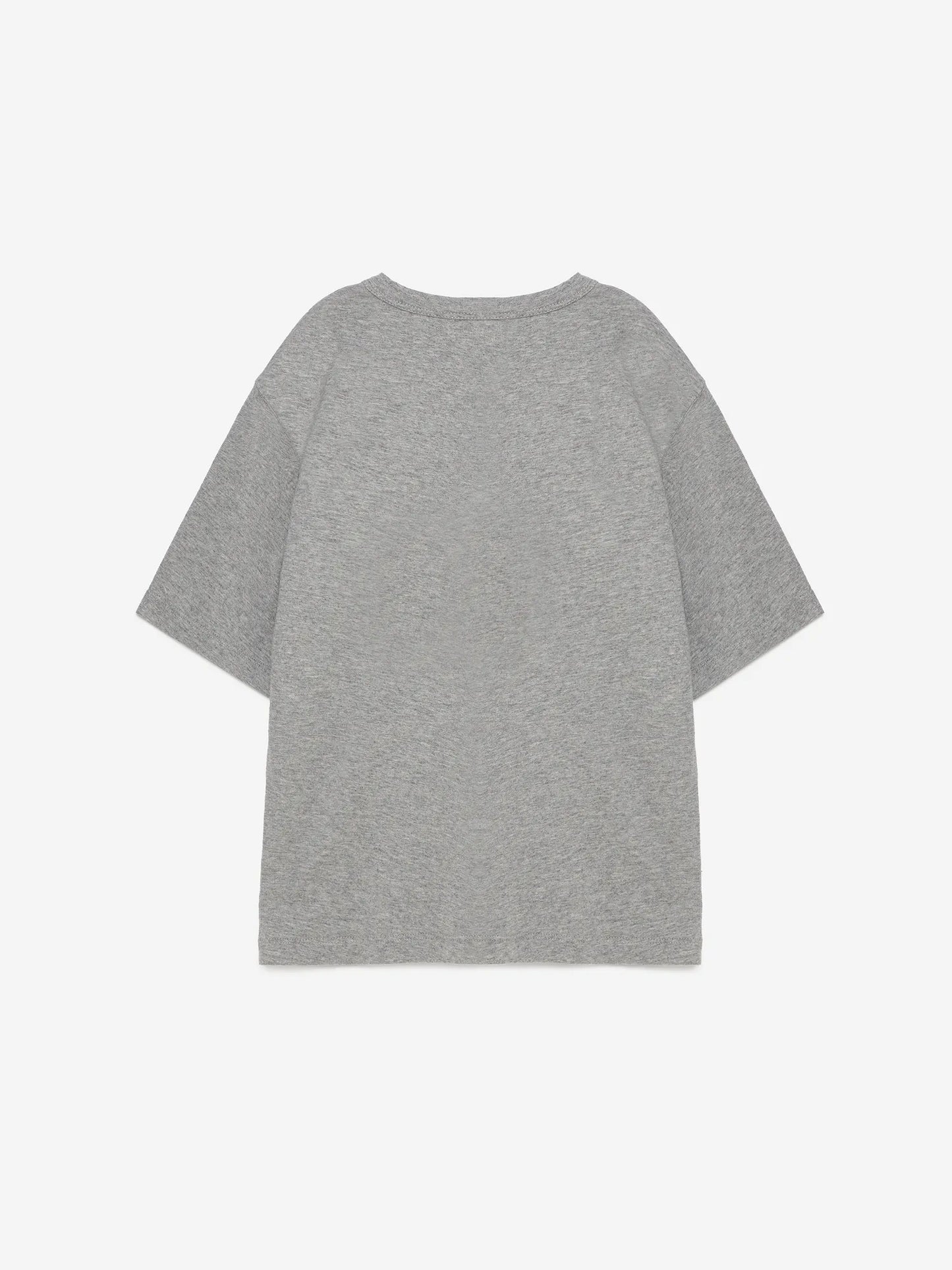 T-shirt in Melange Grey