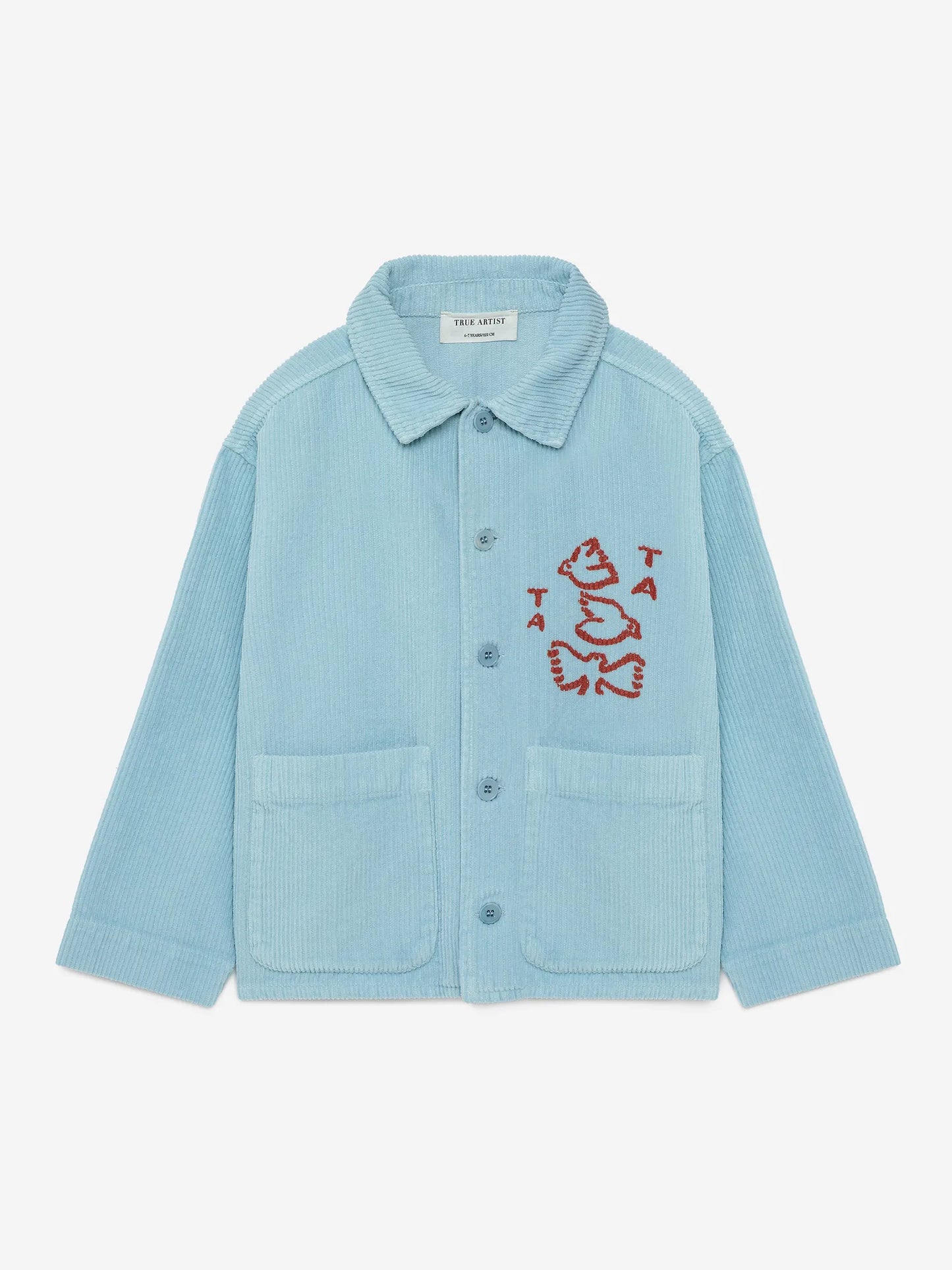 Overshirt in Blue Glow