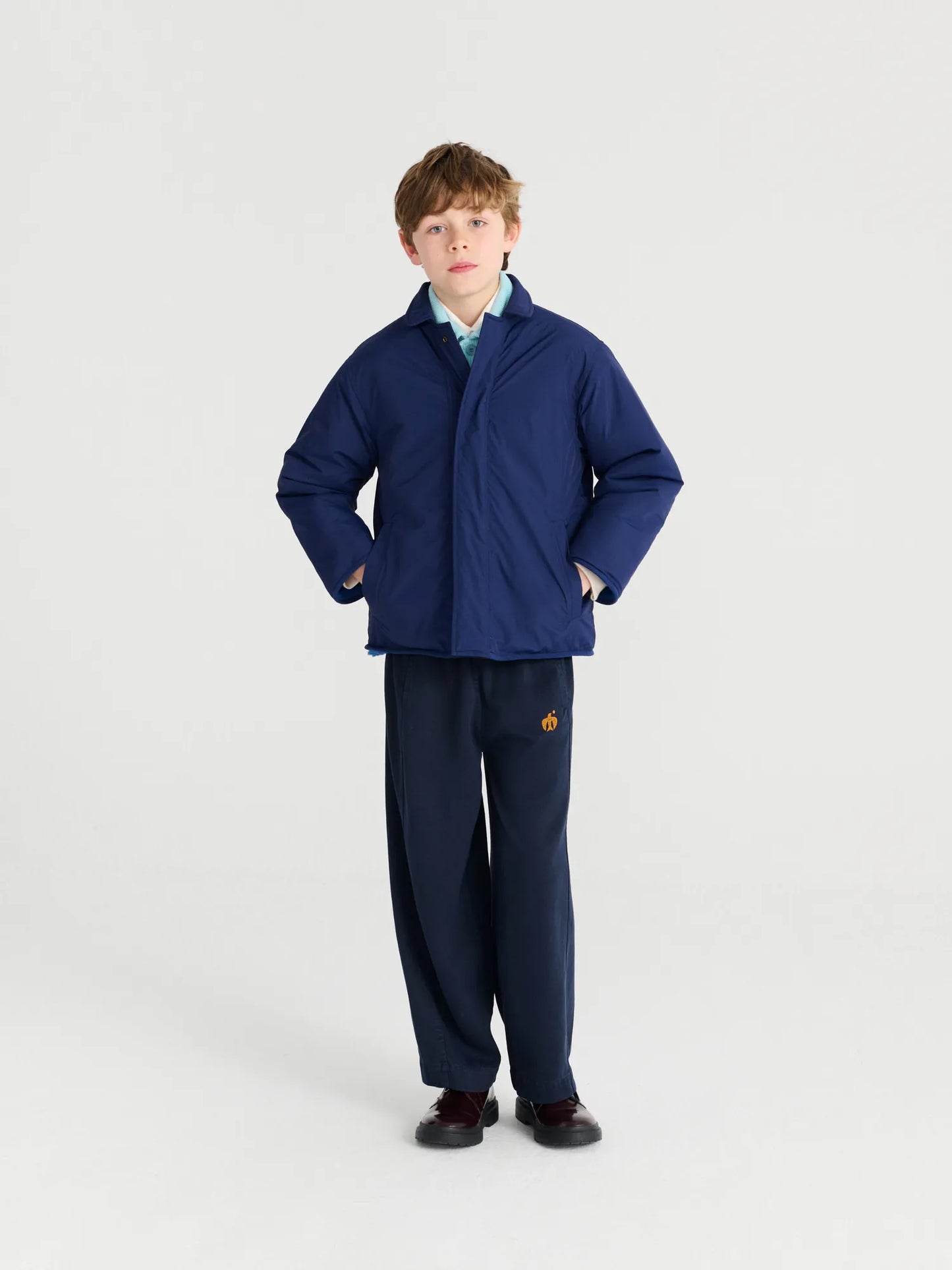 Trousers in Navy Blue
