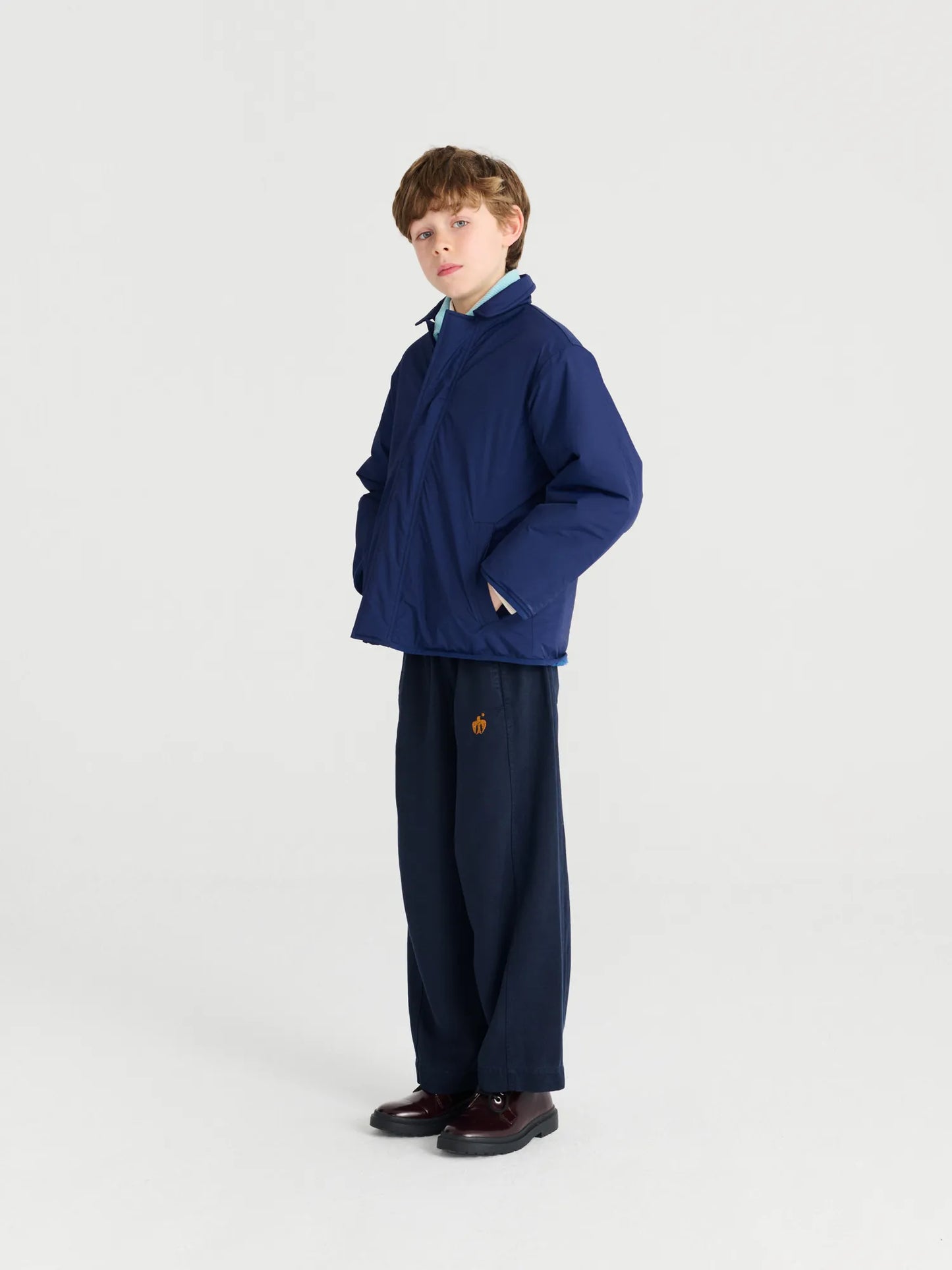 Trousers in Navy Blue