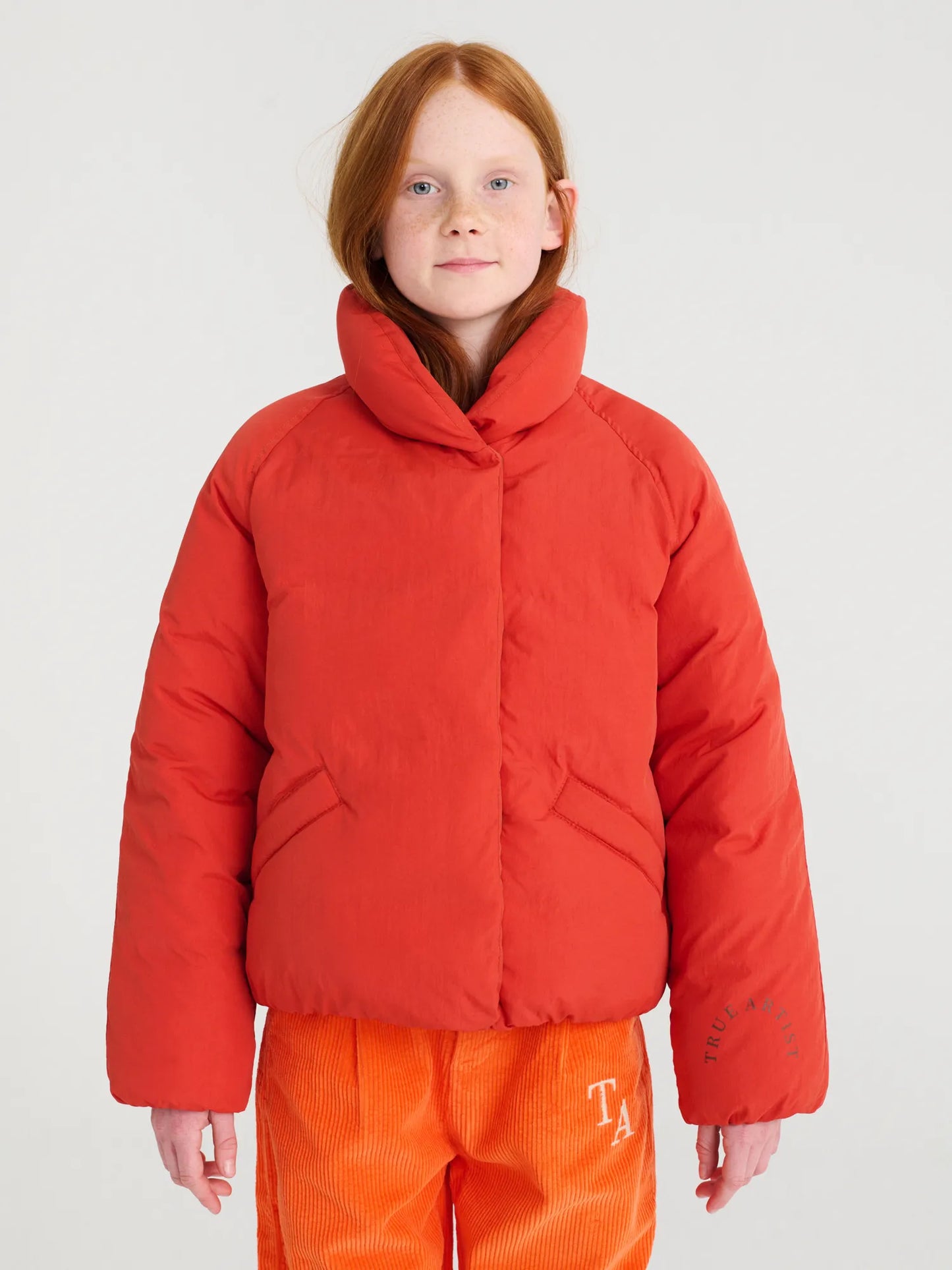 Padded Jacket in Autumn Fig