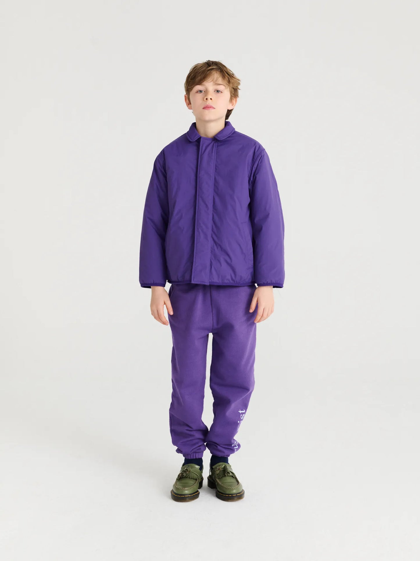 Reversible Jacket in Violet Indigo