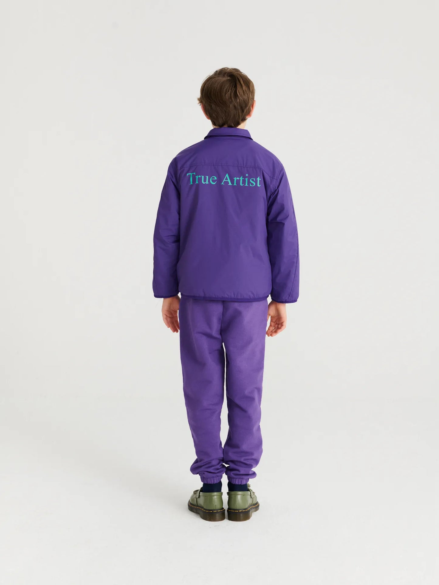 Reversible Jacket in Violet Indigo