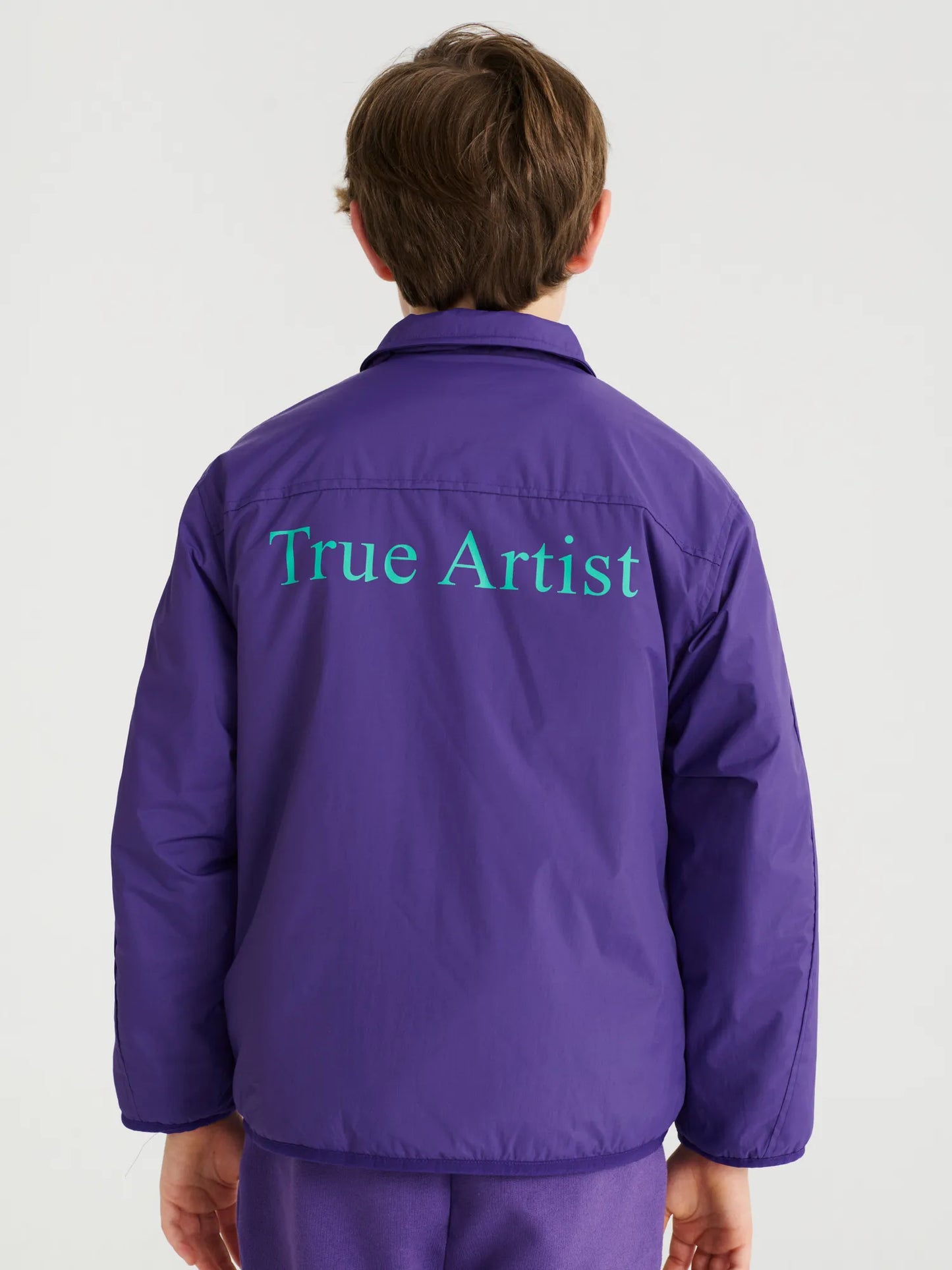 Reversible Jacket in Violet Indigo