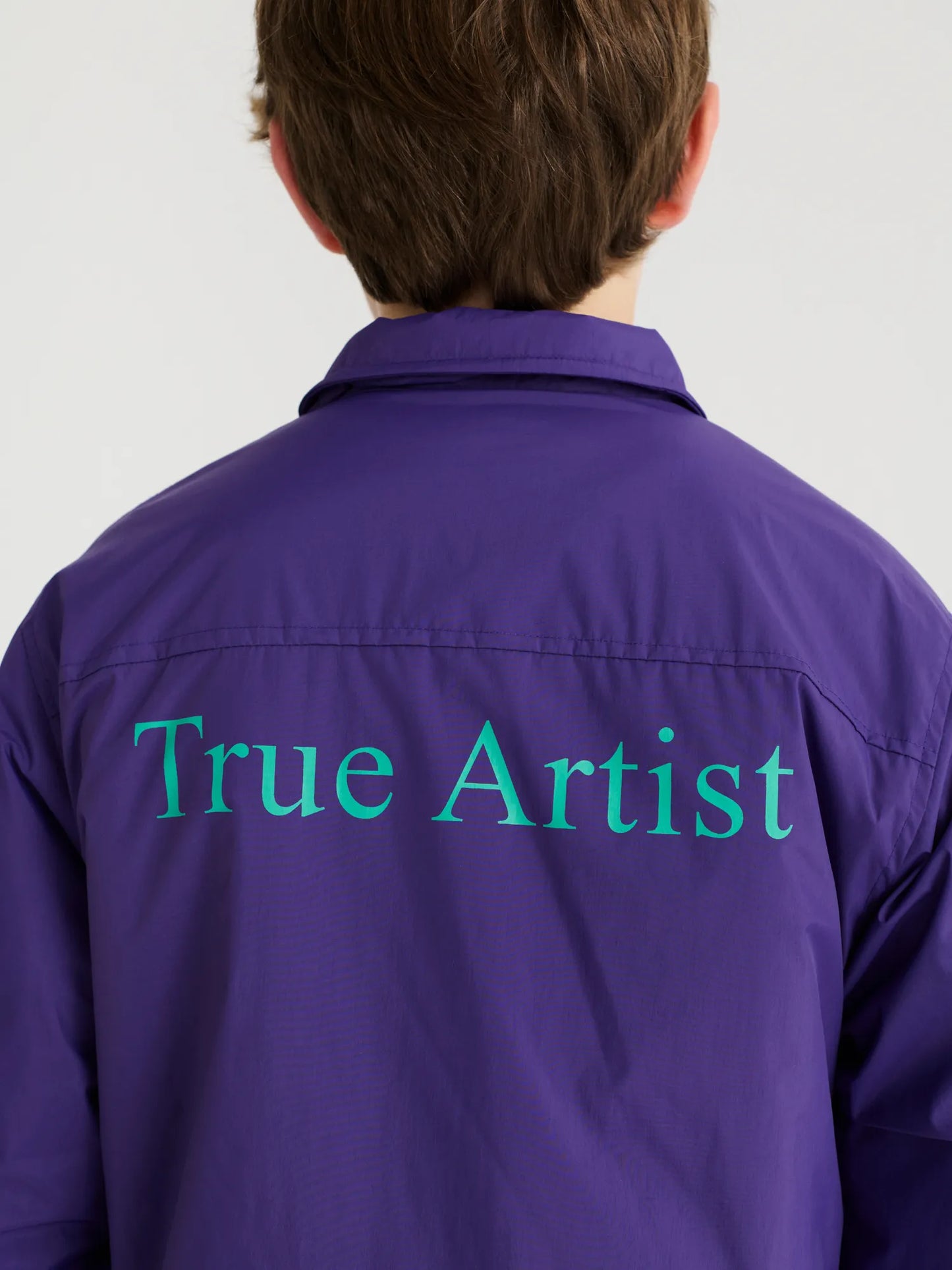 Reversible Jacket in Violet Indigo