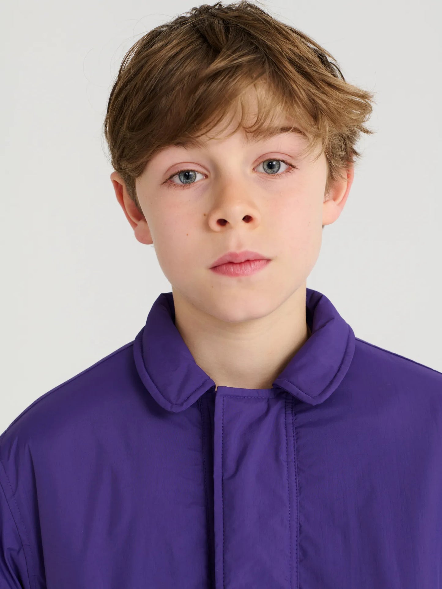 Reversible Jacket in Violet Indigo