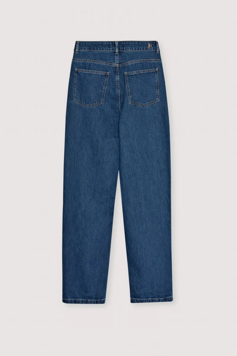 TNS Denim Regular Pant Mid Blue