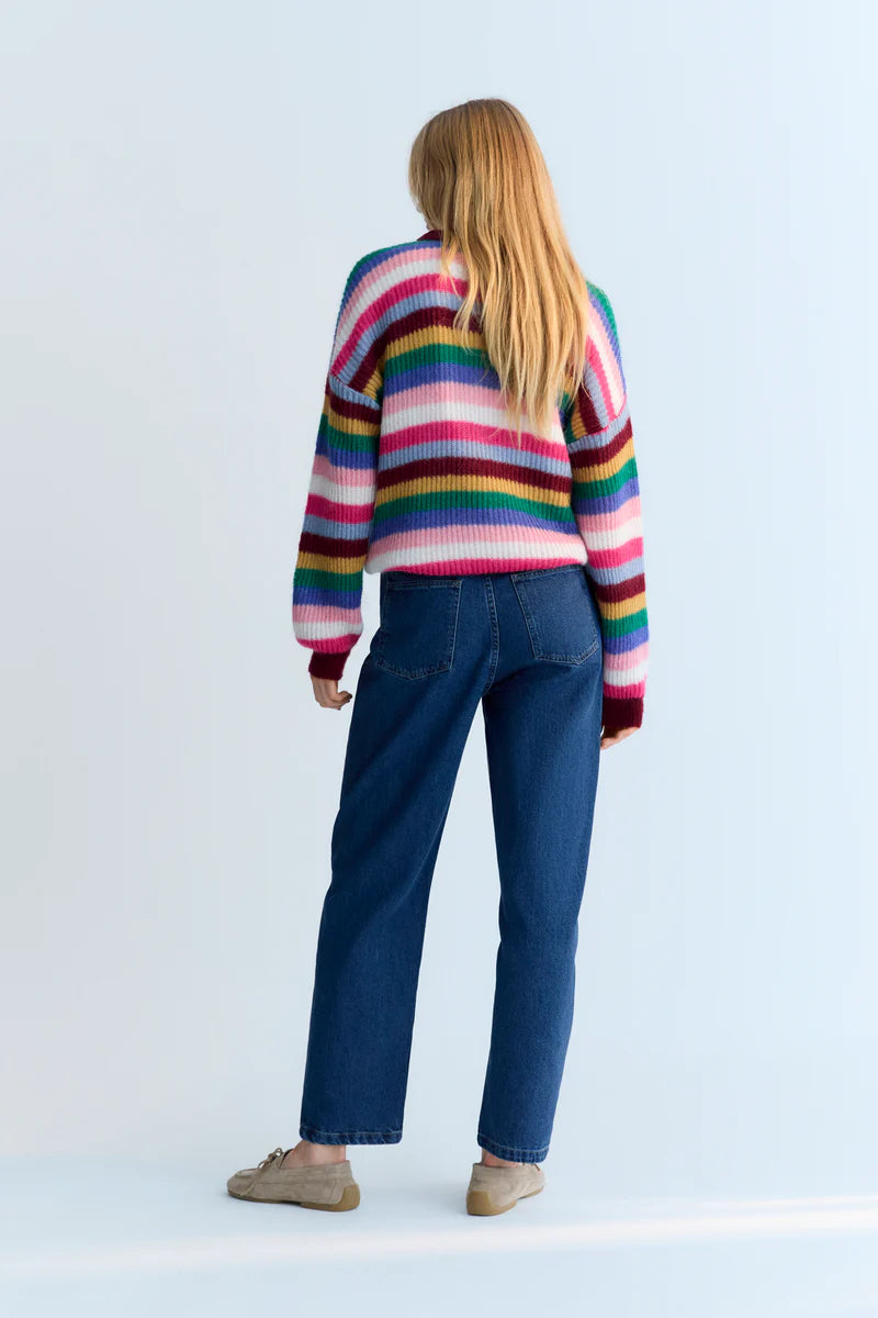 TNS Denim Regular Pant Mid Blue