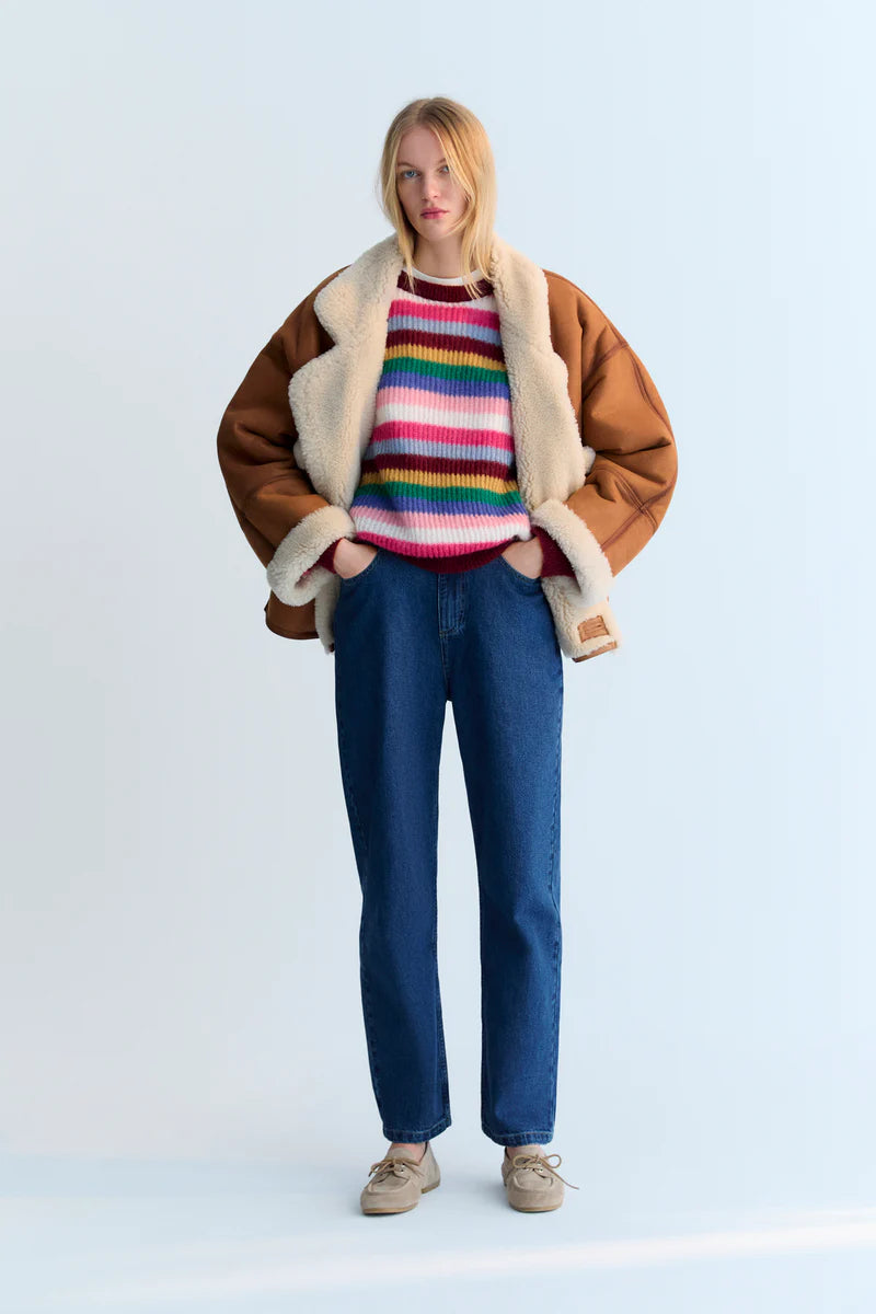 TNS Denim Regular Pant Mid Blue