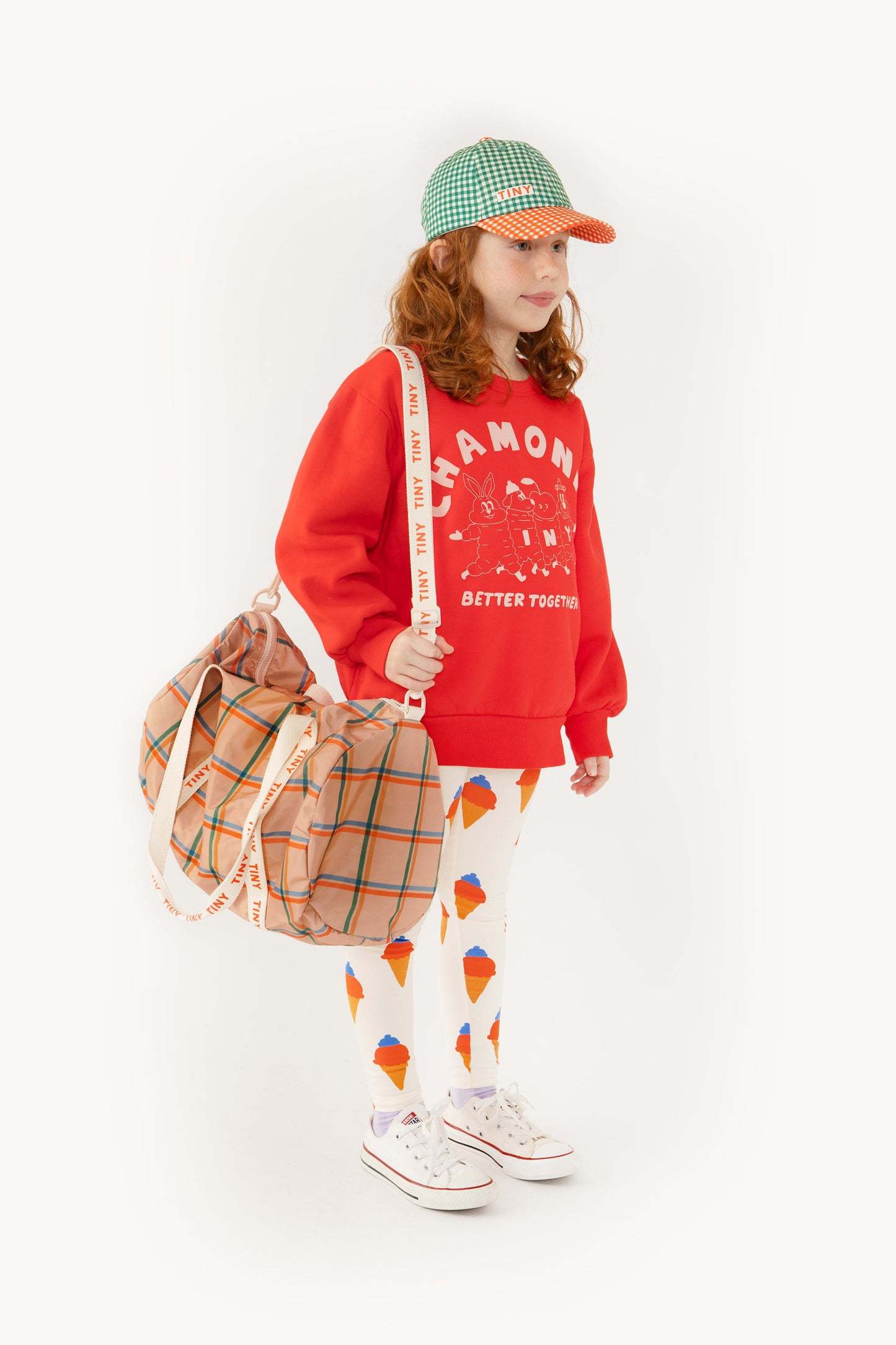 Check duffel Tiny Cotton