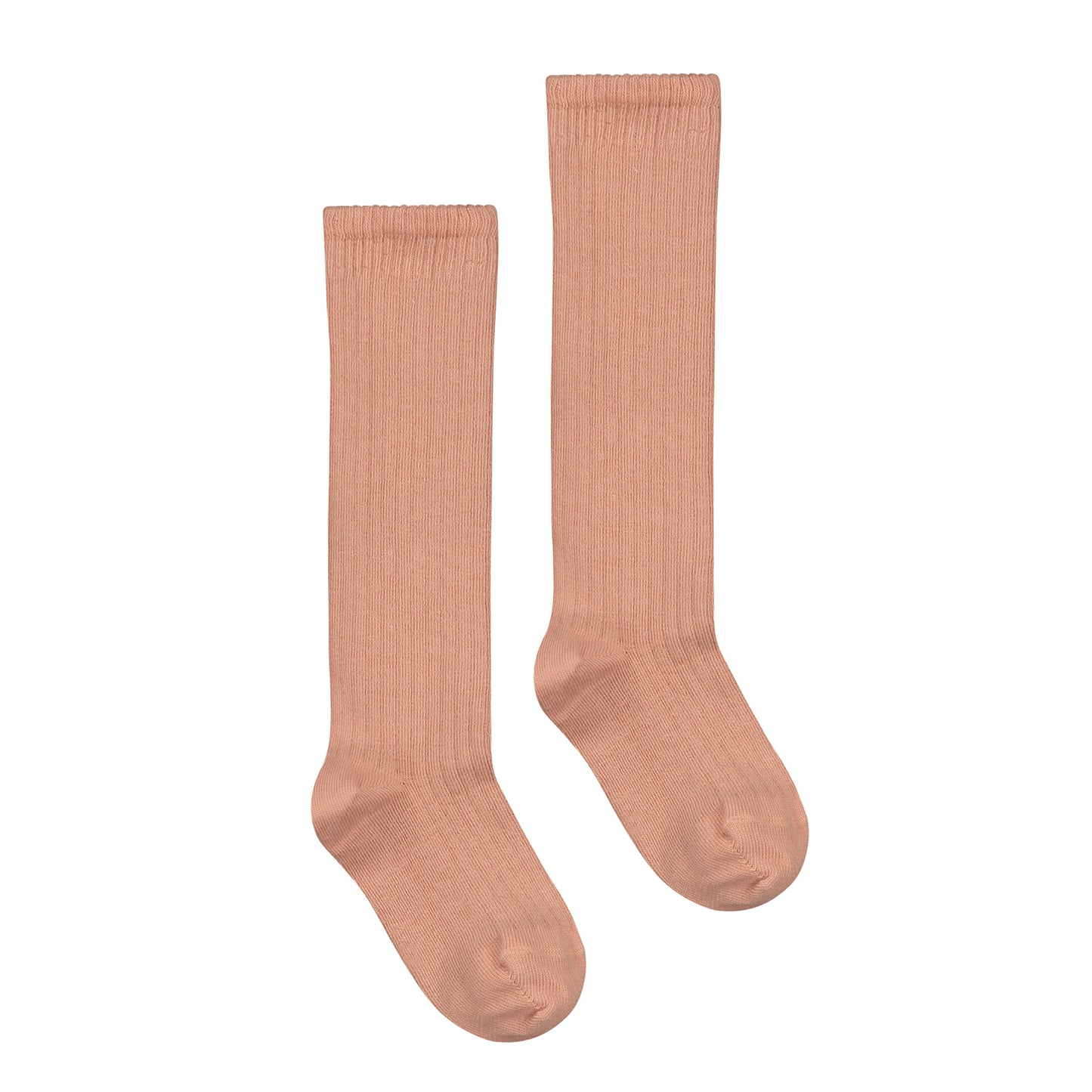 Long Ribbed Socks pink