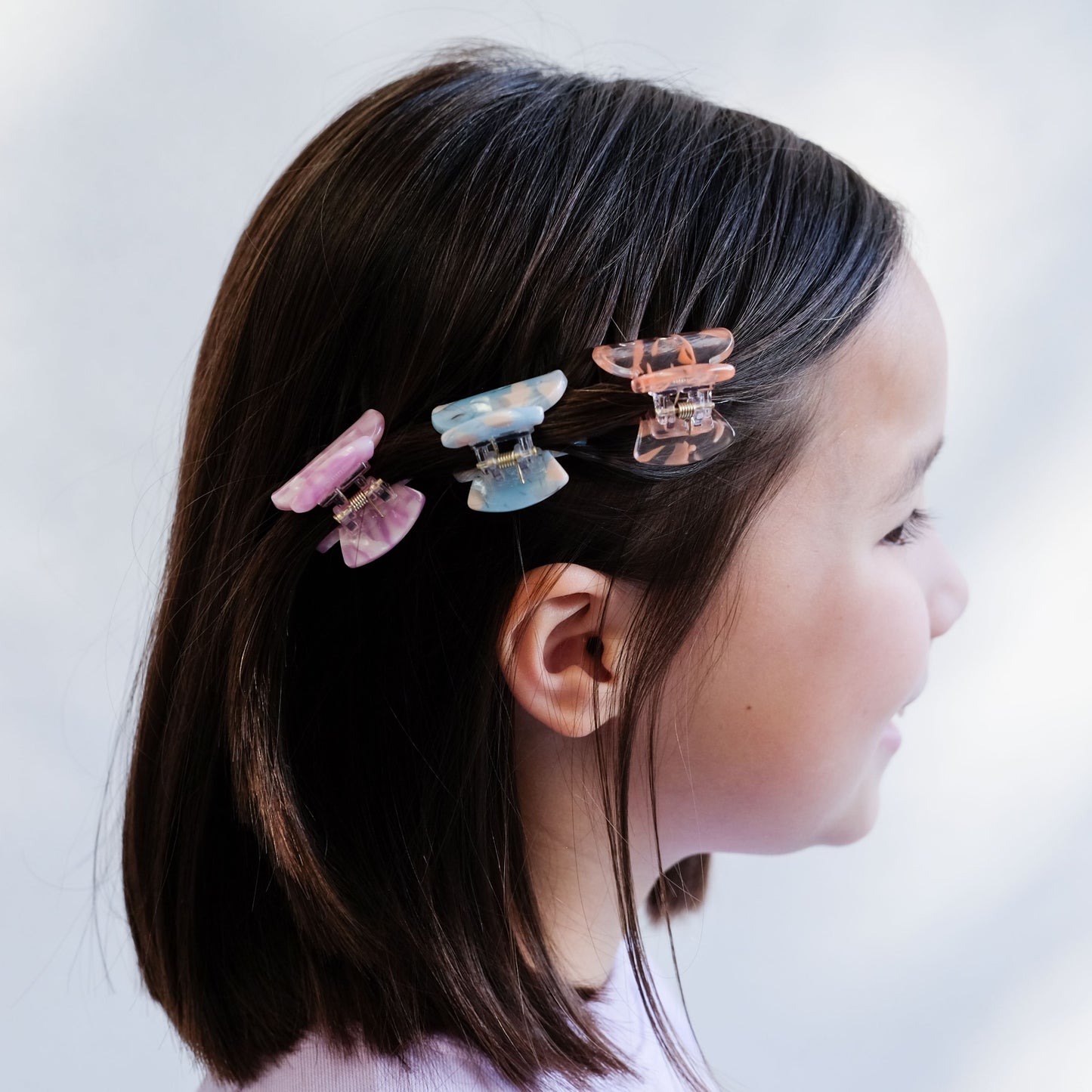 Mixed Acetate Claw Clips