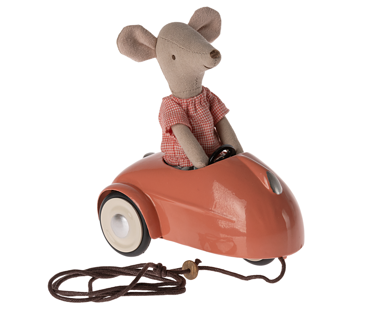 Mouse car - Coral