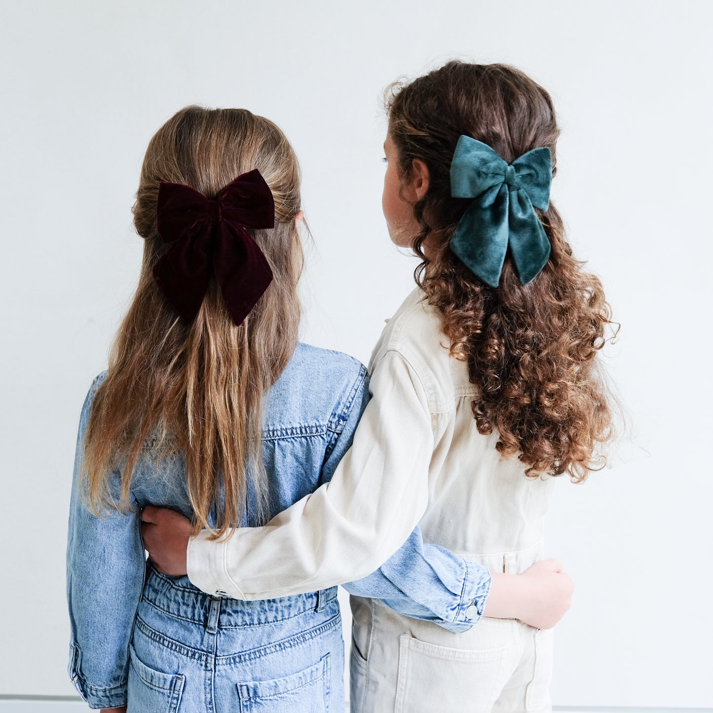 Agnes oversize bow pack - burgundy