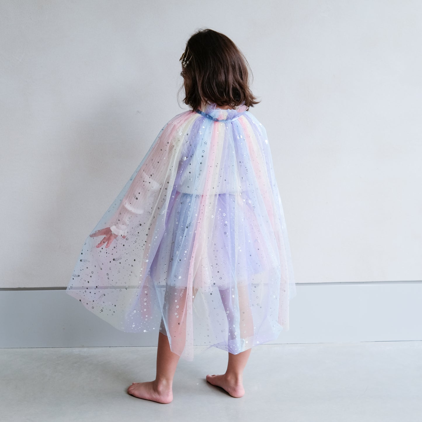Ombre rainbow cape