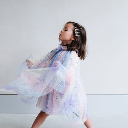 Ombre rainbow cape