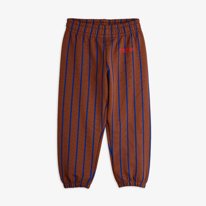 Vertical stripe sweatpants