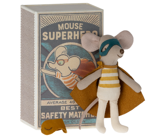 Super hero mouse, Little brother in matchbox