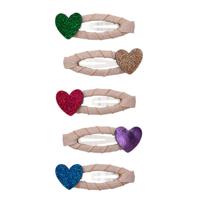 Jazzy heart mini clic clacs