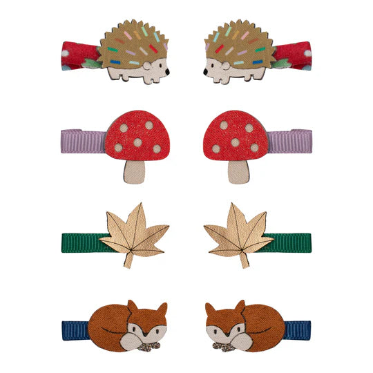 Autumn woodland mini clips