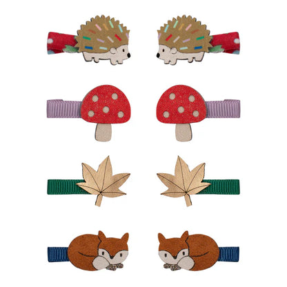 Autumn woodland mini clips