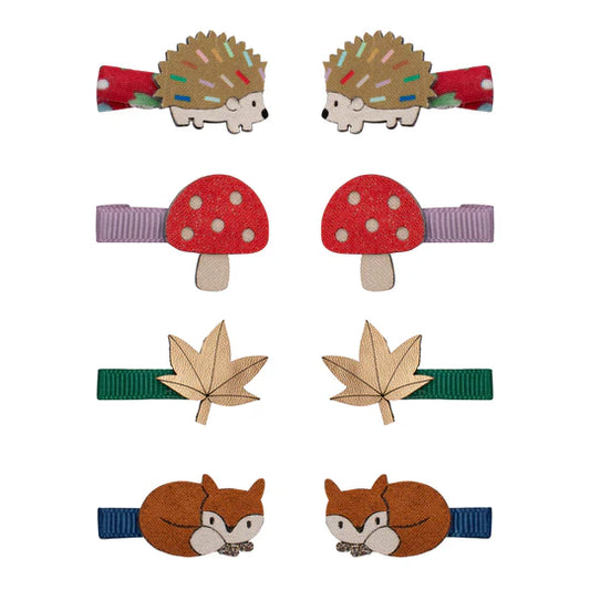 Autumn woodland mini clips