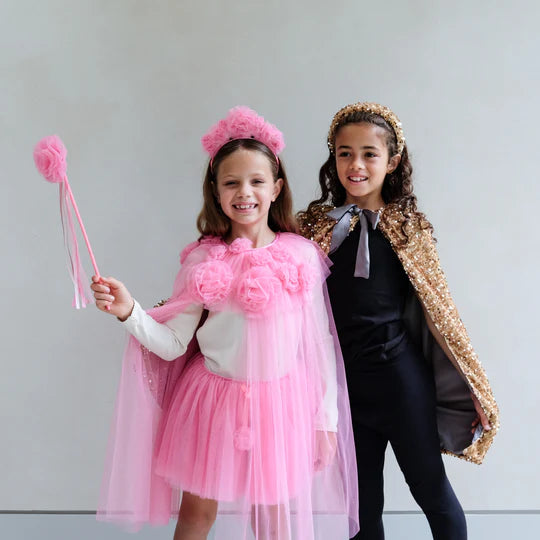 Pink ruffle flower tutu