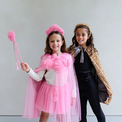 Pink ruffle flower tutu