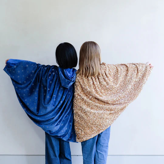 Sequin cape