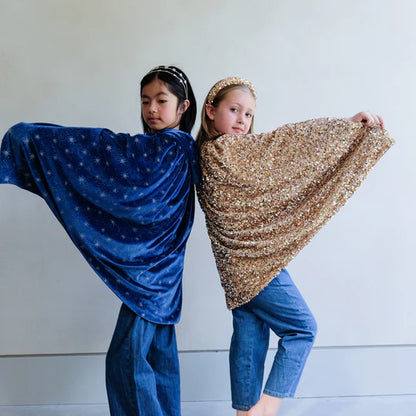 Sequin cape