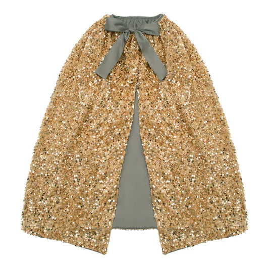 Sequin cape