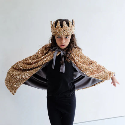Sequin cape