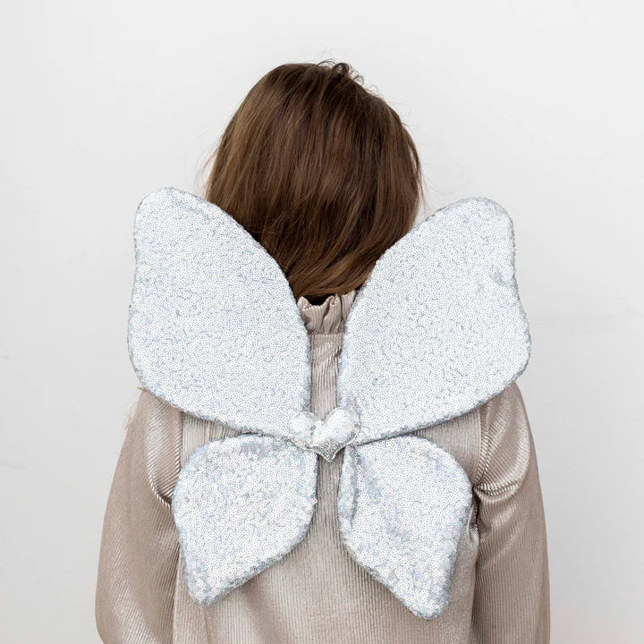 Sparkle sequin wings