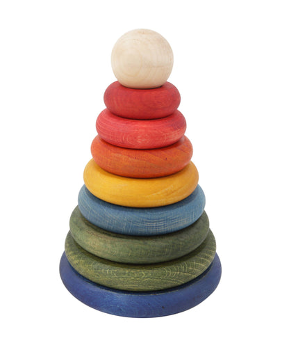 Stacking Montessori Toy Stacker Rainbow