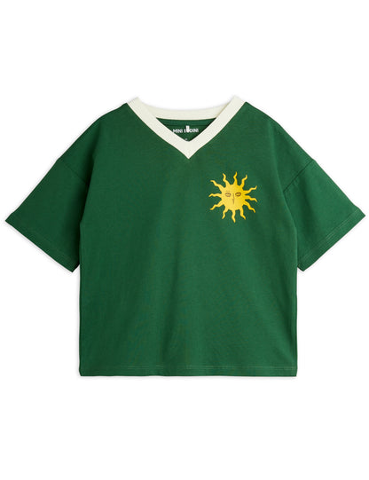 Sun v-neck T-shirt