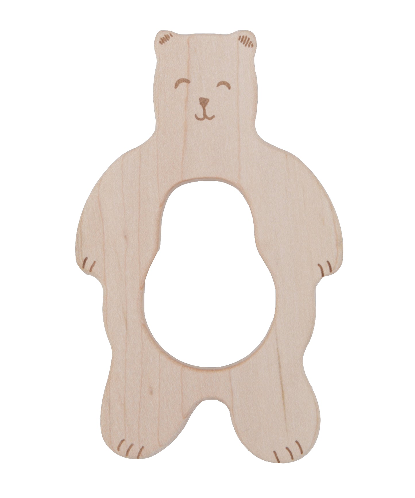 Wooden Teether Smily Bear