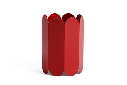 Arcs vase red